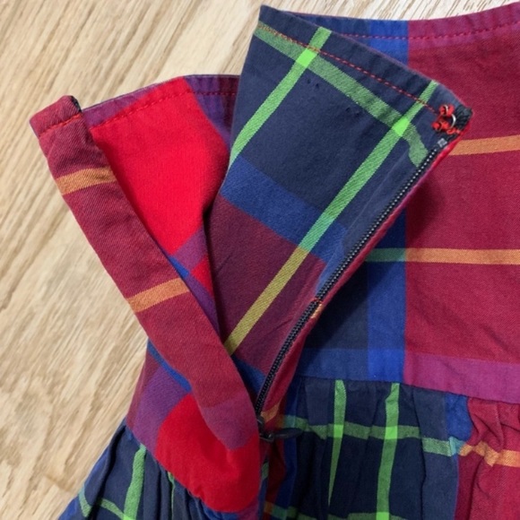 Hollister NEW Y2K Vintage Plaid Pleated Micro Mini Skirt Preppy Bratz Jrs 9 - Picture 6 of 9